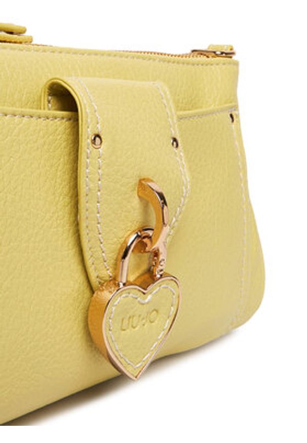 Liu Jo Torebka AA6064 E1109 Żółty. Kolor: żółty. Materiał: skórzane