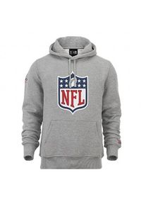 Bluza z kapturem New Era NFL Generic Logo. Typ kołnierza: kaptur. Kolor: szary, wielokolorowy, biały #1