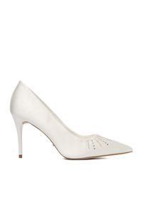 Szpilki DeeZee. Kolor: biały. Obcas: na szpilce #1