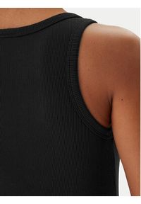 Guess Top V4YP06 cK8RT2 Czarny Regular Fit. Kolor: czarny. Materiał: wiskoza #5