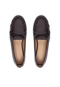 Stuart Weitzman Mokasyny Britt Bow SM416 Brązowy ciemny. Kolor: brązowy. Materiał: skóra #5