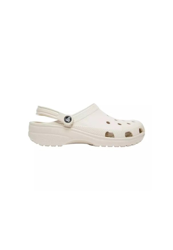 Klapki dla dorosłych Crocs Classic. Okazja: na co dzień. Kolor: beżowy. Materiał: materiał, syntetyk. Styl: casual