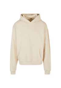 BUILD YOUR BRAND - Bawełniana Bluza Z Kapturem Dla Dorosłych Unisex Ultra Heavyweight Boxy Hoodie. Typ kołnierza: kaptur. Kolor: beżowy. Materiał: bawełna