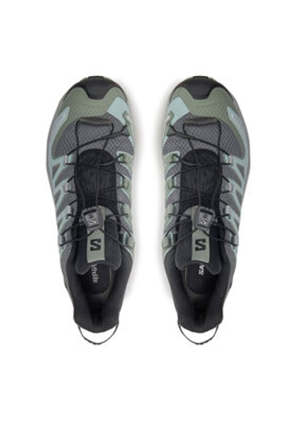 salomon - Salomon Trekkingi Xa Pro 3D V9 L47272900 Szary. Kolor: szary. Materiał: skóra