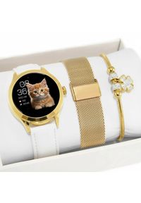 Zestaw dziecięcy SMARTWATCH KOMUNIA Gravity ZGT25 + bransoletka. Rodzaj zegarka: smartwatch #1