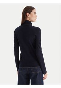 Liu Jo Golf MF5229 MS49I Granatowy Regular Fit. Typ kołnierza: golf. Kolor: niebieski. Materiał: syntetyk #2