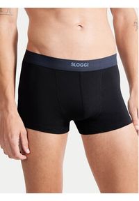 Sloggi Komplet 2 par bokserek 10222379 Czarny. Kolor: czarny. Materiał: bawełna #6