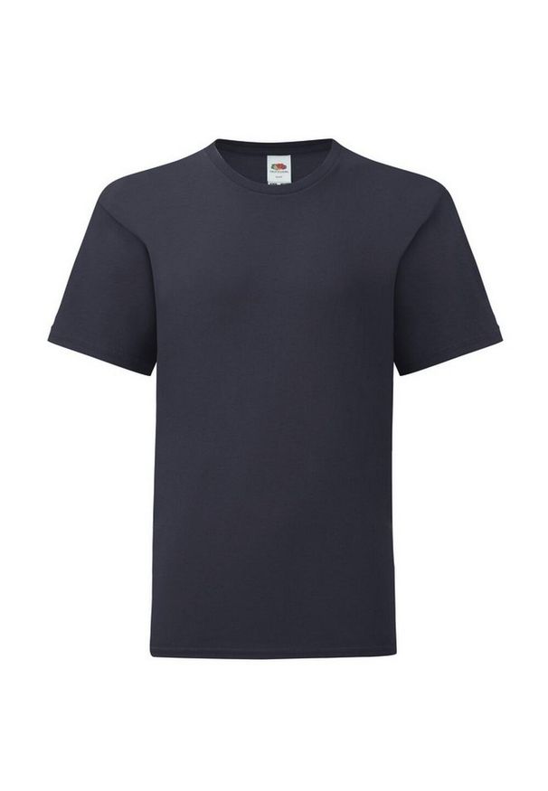 FRUIT OF THE LOOM - Koszulka Dziecięca Iconic 150 Plain T-shirt. Kolor: niebieski