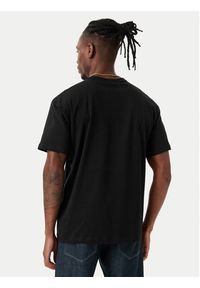Versace Jeans Couture T-Shirt 80GAHT04 CJ00T Czarny Regular Fit. Kolor: czarny. Materiał: bawełna #2