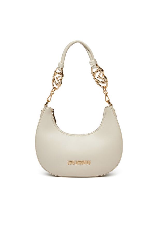 Love Moschino - LOVE MOSCHINO Torebka JC4048PP1MLF0110 Écru. Materiał: skórzane