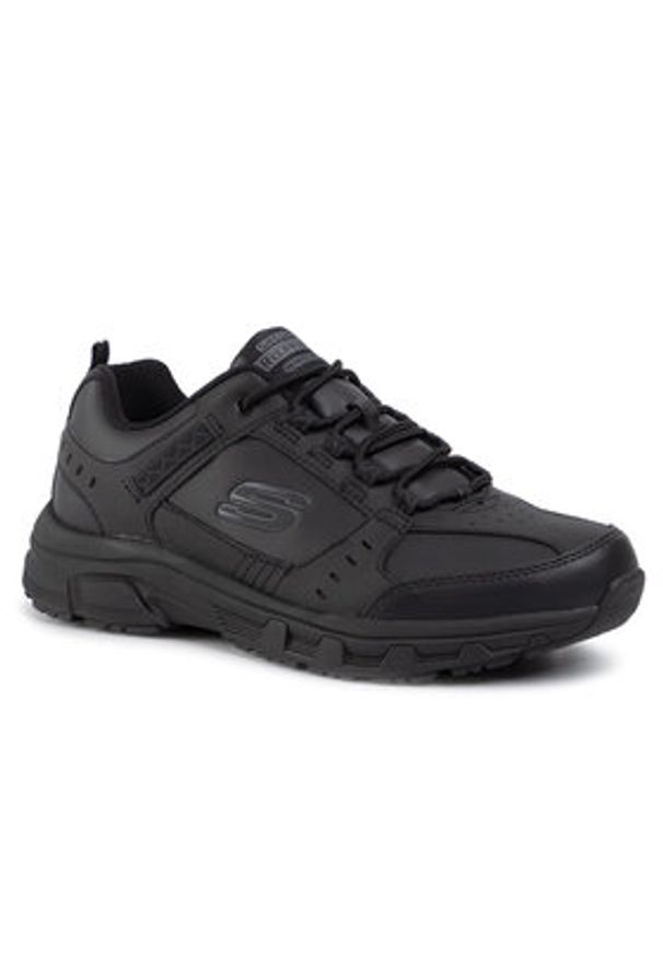 skechers - Skechers Trekkingi Redwick 51896/BBK Czarny. Kolor: czarny. Materiał: skóra. Sport: turystyka piesza