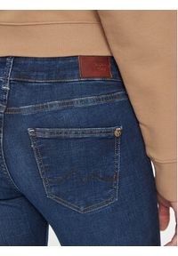 Pepe Jeans Jeansy PL204583 Granatowy Skinny Fit. Kolor: niebieski #5