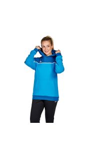 ERIMA - Sweat bluza z kapturem dla kobiet Erima Change. Typ kołnierza: kaptur. Kolor: niebieski, wielokolorowy, zielony. Materiał: polar. Sezon: zima #1