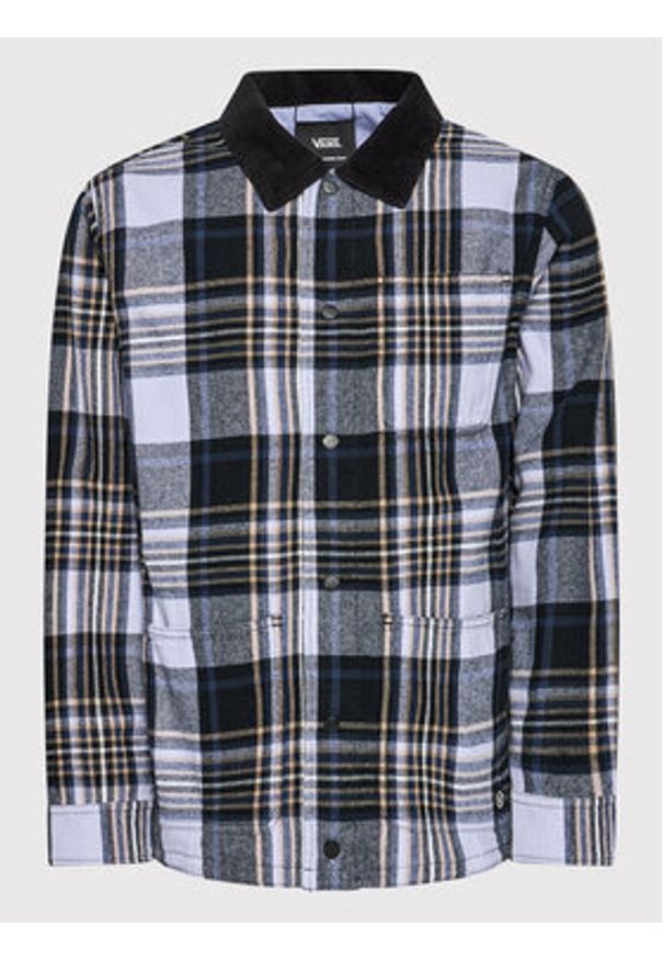Vans Kurtka przejściowa ANDERSON PAAK Plaid Reversible VN0A5FFT Fioletowy Regular Fit. Kolor: fioletowy. Materiał: bawełna