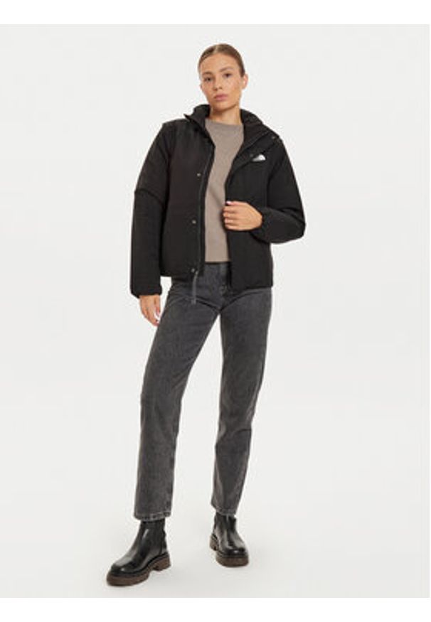 The North Face Kurtka przejściowa NF0A89GX Czarny Regular Fit. Kolor: czarny. Materiał: syntetyk