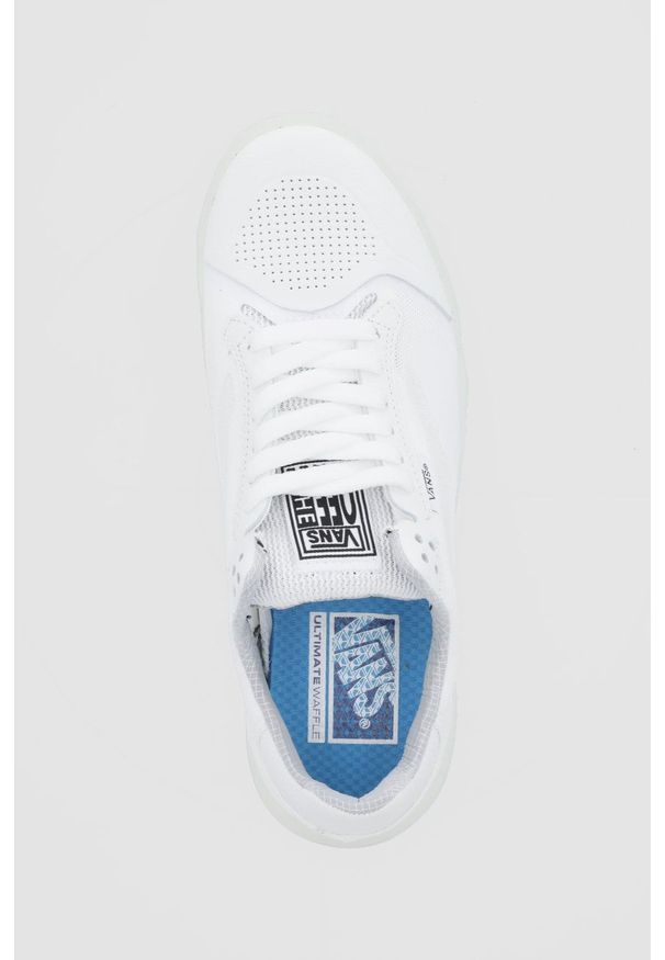 Vans - Tenisówki Evdnt UltimateWaffle. Nosek buta: okrągły. Zapięcie: sznurówki. Kolor: biały