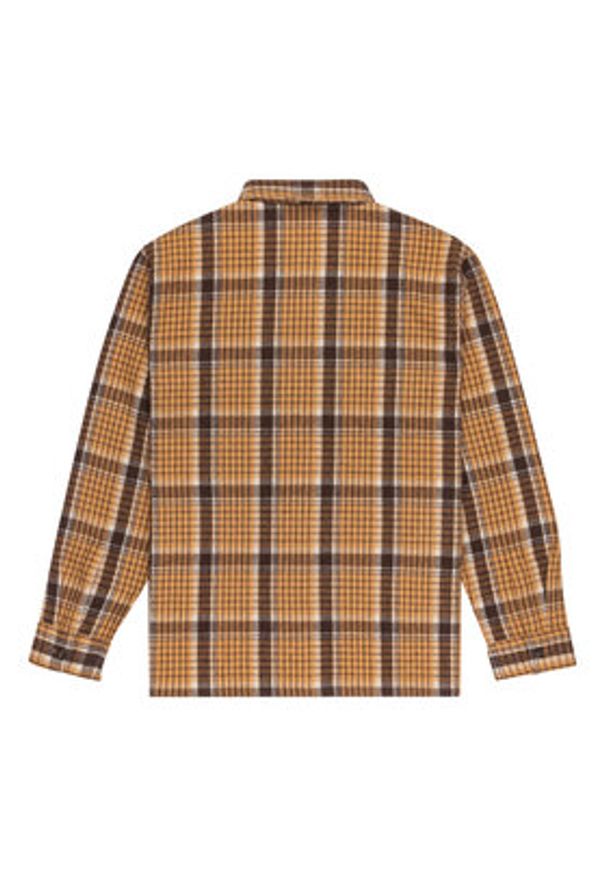 Quiksilver Koszula Yankee EQYWT04648 Beżowy Regular Fit. Kolor: beżowy. Materiał: wełna