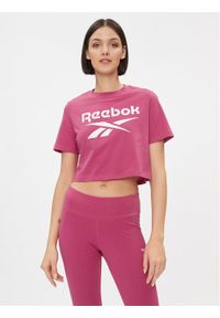 Reebok T-Shirt IM4093 Różowy. Kolor: różowy. Materiał: bawełna