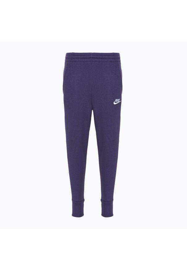 Spodnie dziecięce Nike Sportswear Club Fleece. Kolor: fioletowy