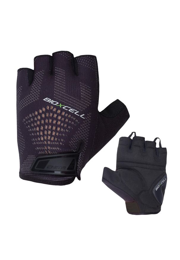 CHIBA - Rękawiczki rowerowe Chiba Bioxcell Super Fly. Kolor: czarny