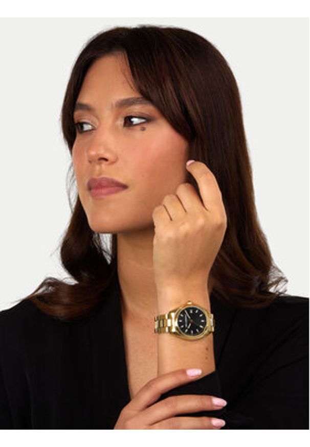 Karl Lagerfeld - KARL LAGERFELD Zegarek R0553101506 Złoty. Kolor: złoty