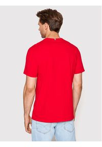 Le Coq Sportif T-Shirt 2210559 Czerwony Regular Fit. Kolor: czerwony. Materiał: bawełna #4