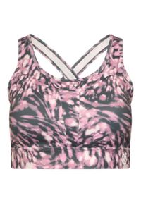 DARE 2B - Stanik sportowy damski Mantra. Kolor: wielokolorowy. Materiał: elastan, poliester. Sport: fitness