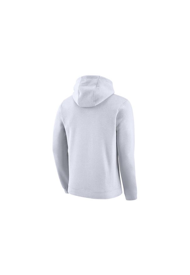 Nike - Bluza męska nike nba chicago bulls city edition logo pullover hoodie white. Kolor: biały. Sport: bieganie