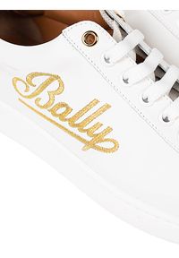 Bally Sneakersy "Wiera" | 6221378 | Wiera | Kobieta | Biały. Kolor: biały. Materiał: skóra. Wzór: aplikacja #2