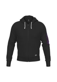 ERREA - Sweat zapinany na zamek błyskawiczny z kapturem Errea Essential. Typ kołnierza: kaptur. Kolor: fioletowy, wielokolorowy, czarny. Sport: fitness #1