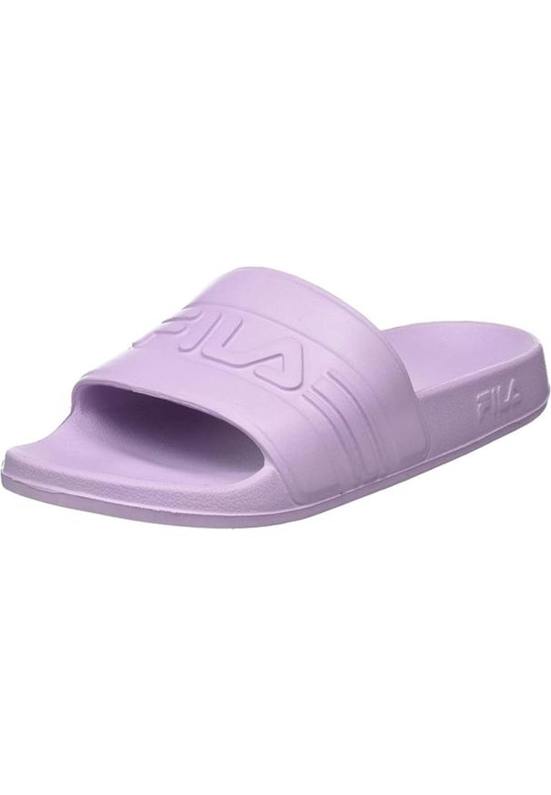 Klapki basenowe damskie Fila Jetspeed wsuwane. Kolor: fioletowy. Styl: sportowy