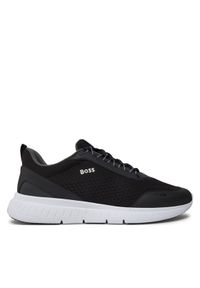 BOSS Sneakersy Ttnm Light 50536509 10270272 01 Czarny. Kolor: czarny. Materiał: materiał