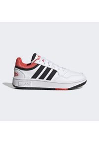 Adidas - Hoops Shoes. Kolor: czerwony, biały, wielokolorowy, czarny. Sport: turystyka piesza, tenis