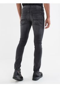 Big-Star - Spodnie jeans męskie skinny Owen 952. Okazja: na co dzień. Stan: obniżony. Kolor: czarny. Styl: casual, klasyczny #3