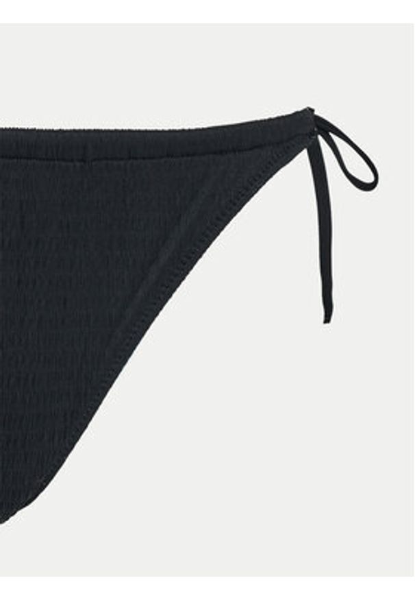 Calvin Klein Swimwear Dół od bikini KW0KW02728 Czarny. Kolor: czarny. Materiał: syntetyk
