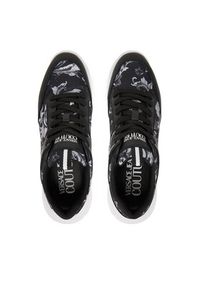 Versace Jeans Couture Sneakersy 79YA3SC2 Czarny. Kolor: czarny. Materiał: skóra #4