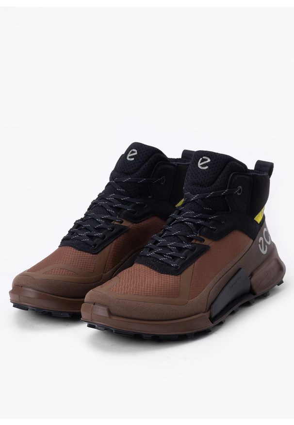 ecco - Buty trekkingowe męskie ECCO BIOM 2.1 X MTN M MID GTX. Okazja: do pracy, na co dzień, na spacer. Kolor: brązowy. Sport: turystyka piesza