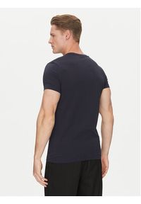 Calvin Klein T-Shirt K10K112724 Granatowy Slim Fit. Kolor: niebieski. Materiał: bawełna #4