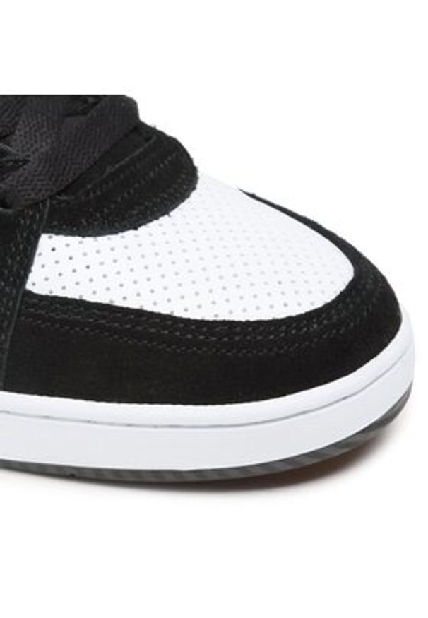 Etnies Sneakersy Mc Rap Hi 4101000565 Czarny. Kolor: czarny. Materiał: skóra, zamsz