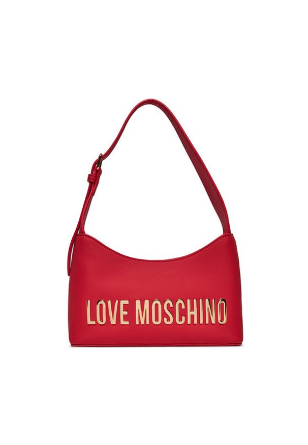 Love Moschino - LOVE MOSCHINO Torebka JC4198PP1IKD0500 Czerwony. Kolor: czerwony. Materiał: skórzane