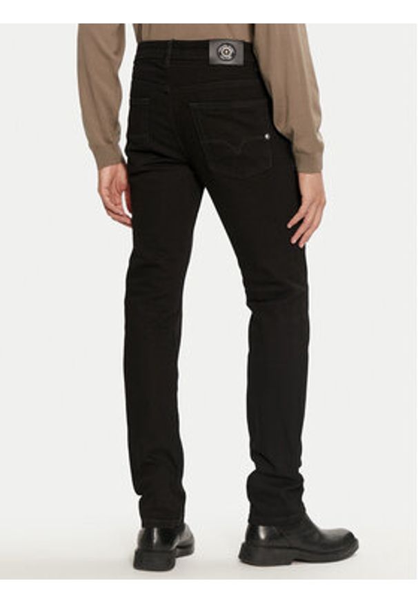 Versace Jeans Couture Jeansy 77GAB5S0 Czarny Slim Fit. Kolor: czarny