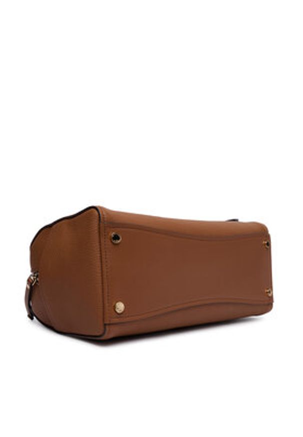 MICHAEL Michael Kors Torebka Md Duffle Satchel 30S6GTVS8L Brązowy. Kolor: brązowy. Materiał: skórzane