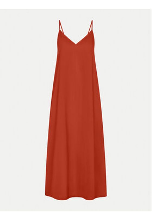 Triumph Sukienka letnia Summer Satin 10227240 Pomarańczowy Relaxed Fit. Kolor: pomarańczowy. Materiał: syntetyk. Sezon: lato