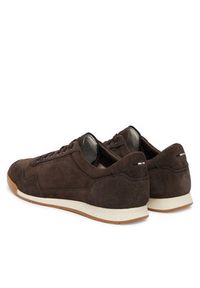 BOSS Sneakersy Nitan 50563598 Brązowy. Kolor: brązowy. Materiał: skóra, zamsz #3