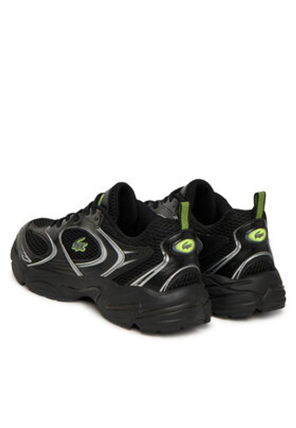 Lacoste Sneakersy Storm 96 2K 7-50SMA0173 Czarny. Kolor: czarny. Materiał: materiał