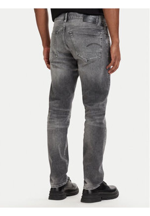 G-Star RAW - G-Star Raw Jeansy 3301 51003-C293-B466 Szary Regular Fit. Kolor: szary