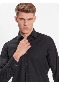 BOSS - Boss Koszula 50473265 Czarny Regular Fit. Kolor: czarny. Materiał: bawełna #4
