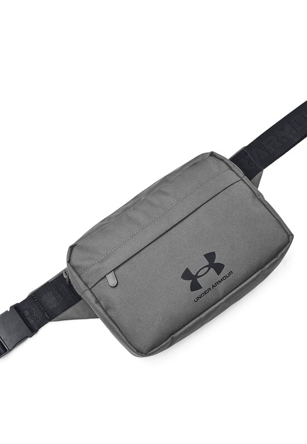 Saszetka nerka crossbody uniseks Under Armour UA Loudon Lite Wb Xbody - szara. Kolor: szary. Materiał: poliester