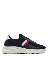 TOMMY HILFIGER - Sneakersy Tommy Hilfiger. Kolor: niebieski