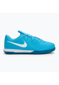 Buty piłkarskie dziecięce Nike Phantom GX II Academy IC. Kolor: niebieski. Sport: piłka nożna